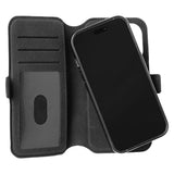 3SIXT iPhone 15 Pro NeoWallet (Black) Folio Case & Wallet Card Holder