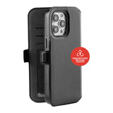 3SIXT iPhone 15 Pro Max NeoWallet (Black) Folio Case & Wallet Card Holder