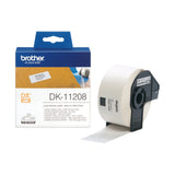 Brother DK-11208 Genuine Labels  38x90mm (x400) White Paper Die Cut DK1108 for QL Series
