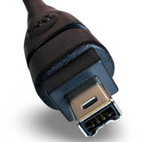 Cable FireWire 400 9pin/4pin iLink M-M IEEE1394a 1.8M