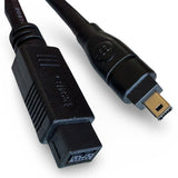 Cable FireWire 400 9pin/4pin iLink M-M IEEE1394a 1.8M