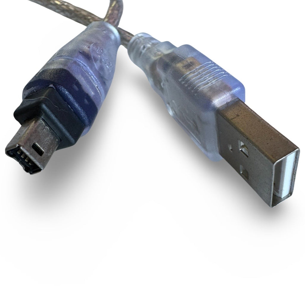 Cable FireWire to USB Firewire 400 4pin (M) iLink to USB-A (M ...