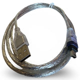 Cable FireWire to USB Firewire 400 4pin (M) iLink to USB-A (M)