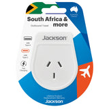 Travel Adapter (South African Plug) with NZ Socket & USB-C USB-A Ports