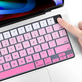 Keyboard Protector Cover MacBook Air 13" A2681 Air 15" A2941 Pro 14" A2992 A2918 A2780 A2442 & Pro 16" A2991 A2780 A2485 (Various Colours)