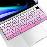 Keyboard Protector Cover MacBook Air 13" A2681 Air 15" A2941 Pro 14" A2992 A2918 A2780 A2442 & Pro 16" A2991 A2780 A2485 (Various Colours)