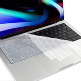 Keyboard Protector Cover MacBook Air 13" A2681 Air 15" A2941 Pro 14" A2992 A2918 A2780 A2442 & Pro 16" A2991 A2780 A2485 (Various Colours)