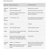 Microsoft Office Home 2024 Mac or PC (1 User) One-off Purchase (Not Subscription)