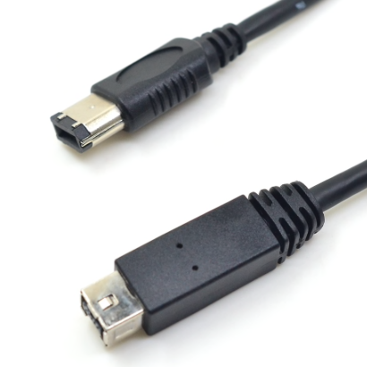Cable FireWire 400 9pin/6pin M-M IEEE1394a 0.6M 1.8M or 3M Cable FireWire 400 9pin/6pin M-M IEEE1394a 0.6M 1.8M or 3M