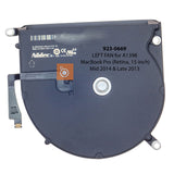 Apple CPU Fan (Left) A1398 MacBook Pro Retina 15i 2015 2014 & Late 2013