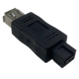 Cable FireWire 400 9pin/6pin Adapter 6pin(F) to 9pin(M)