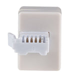 Cable Phone BT Splitter 2-Way BT Plug (M) to Dual BT Sockets (F)