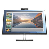 HP 27" EliteDisplay E27d G4 QHD USB-C Docking Monitor High Res 2560x1440 Webcam Mic Speakers
