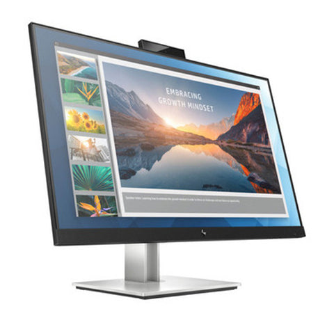 HP 27" EliteDisplay E27d G4 QHD USB-C Docking Monitor High Res 2560x1440 Webcam Mic Speakers