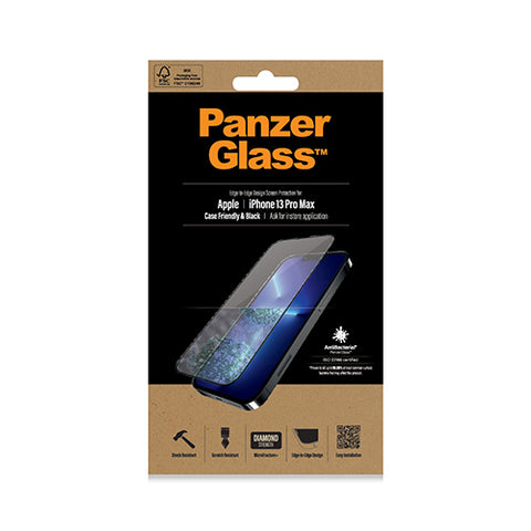 PanzerGlass iPhone 13 Pro Max Glass Screen Protector (Case Friendly)