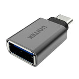 Unitek USB-C (M) to USB-A (F) Adapter (Space Grey)