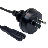 Power Cable (Figure 8 C7) Black for AC Adapters 0.3M 2M 5M 8M